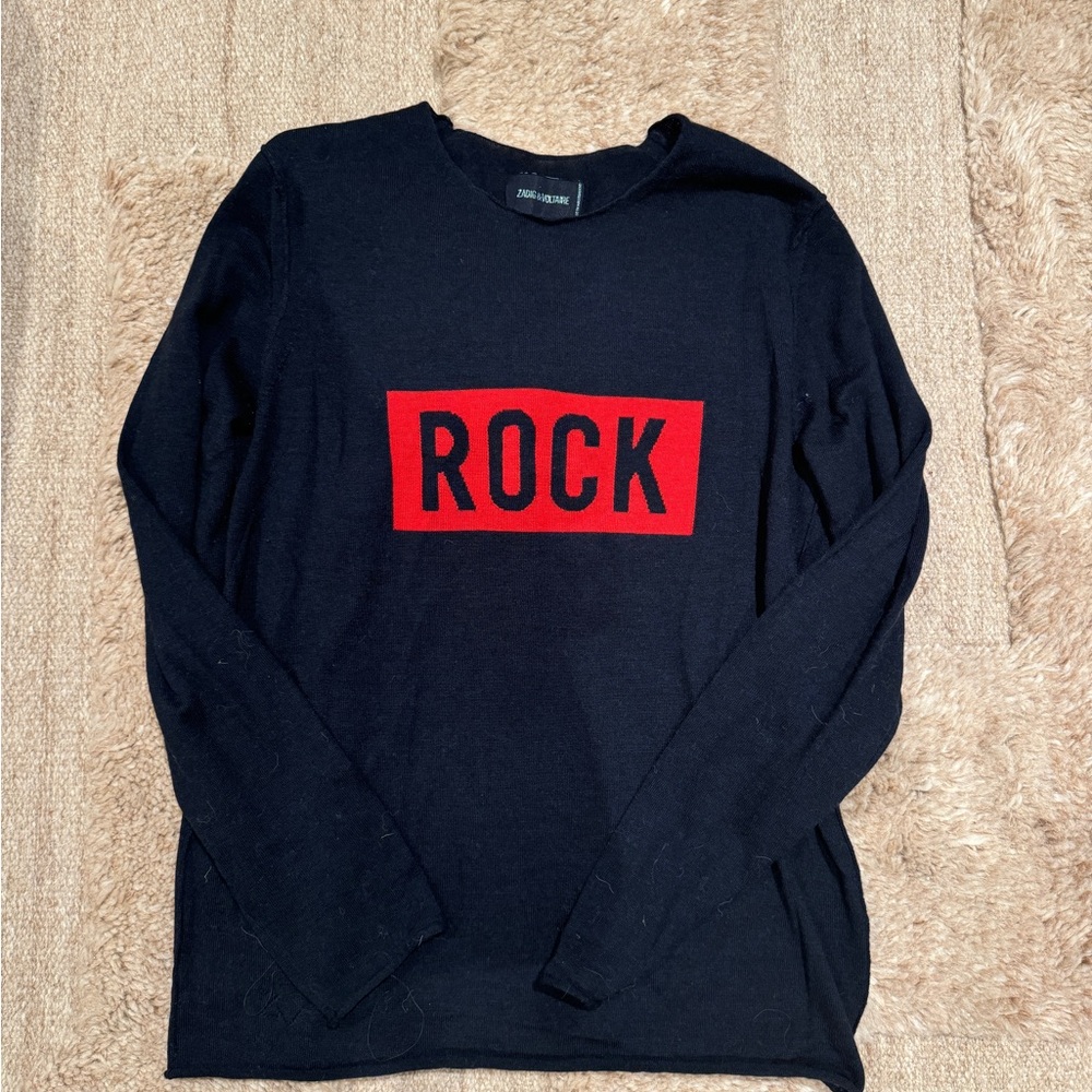 “Rock” sweater